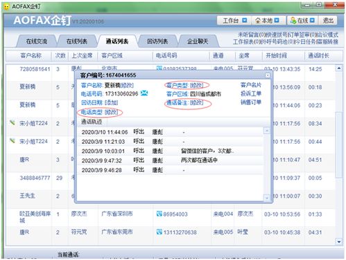 aofax電話在線辦公服務管理系統 如何實現精細化客戶資源利用最大化