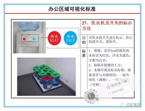 現場管理 工廠辦公區域現場可視化管理標準